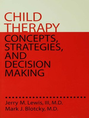 cover image of Child Therapy